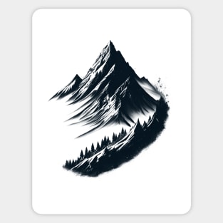 Mountains Sticker